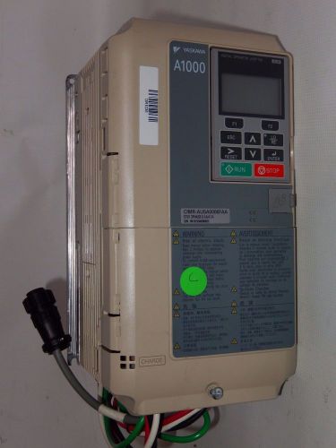 YASKAWA A1000 CIMR-AU5A0006FAA  5HP AC Drive 3PH, 500-600V,  Excellent Working