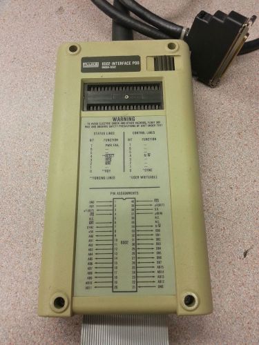 Fluke 6502 Interface Pod PN 9000A-6502