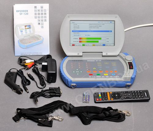 OpenBox SF120 portable instrument for satellite  installation signal measurement