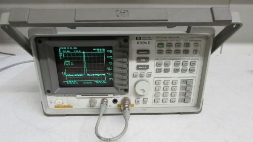 Agilent HP 8594E Spectrum Analyzer 9kHz-2.9GHz, Opt 041, 053, 101, 119, 140