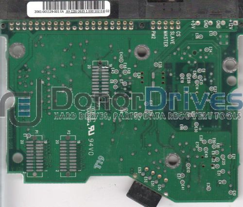 Wd400bb-75dea0, 2061-001129-001 ea, wd ide 3.5 pcb for sale