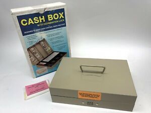 MMF Ind. Cash Box Premium Series Heavy-Duty Combination Lock - 221-6190-03M EUC