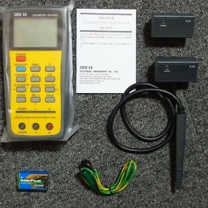 DER EE DE-5000 High Accuracy Handheld LCR Meter - w/ TL-21 TL-22 TL-23 New F/S