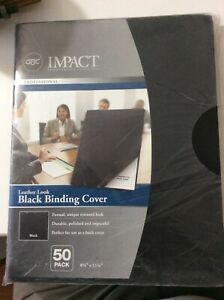 impact leather look binding cover new 50 pack free shipping in the USA only 