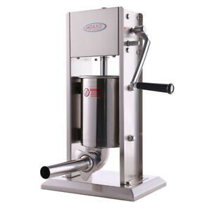 Hakka 3L Sausage Stuffer Meat Filler Machine Vertical 7Lb Stainless Steel Maker