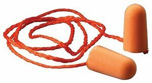 3M Oh/Esd 142-1110 Bright Orange Foam Corded Ear Plugs