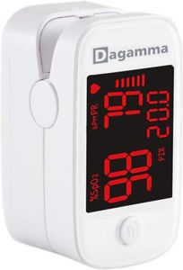 Dagamma DP200 Fingertip Pulse Oximeter, Heart Rate Measurement, Blood Oxygen Sat