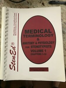 Medical Terminology for Stenotypists - Volume 1 (Book)