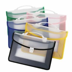Office Supplies File Storage Bag File Folder Document Bag Plastic File Wallet