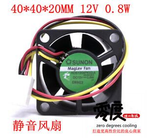 Fan   KDE1204PKV2-A 12V 0.8W 4020 4CM New #YY0