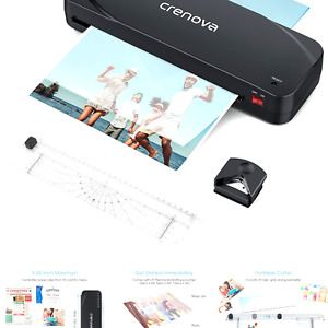 Laminator, Crenova A4 Laminator, 4 in 1 Thermal Laminator, 9 inches, 20 Lamin...