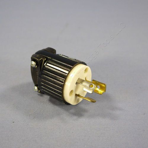 Eagle commercial twist turn locking plug connector nema l5-15p 15a 125v 4720 for sale