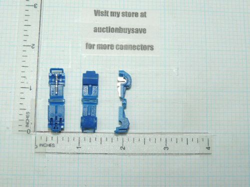 50 Female T-Taps 3M Scotchlok 952 Blue 18-14 Ga, Package of 50 T-Tap IDC 952K