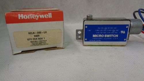 NEW HONEYWELL BZLN-200-LH MICRO SWITCH