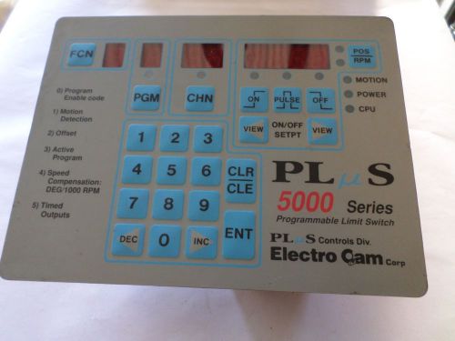 Electro cam ps-5011-10-p16-g plus 5000 series programmable limit switch for sale
