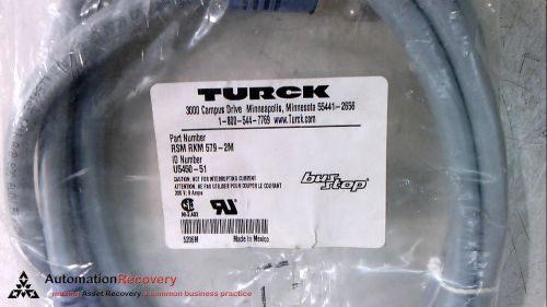 TURCK RSM RKM 579-2M-NETWORK MINIFAST AT#U5450-51, NEW