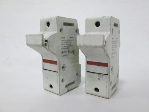 LOT 2 FERRAZ US6J3I M211381 ULTRASAFE FUSE HOLDER 600V 60A AMP D277046