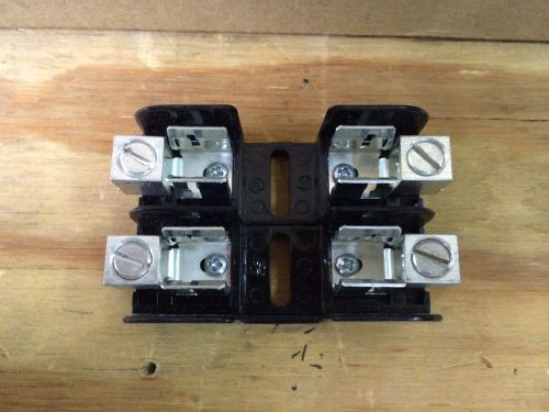 Gould shawmut 20307d 250v/30a fuse block class h/k fuses - new in box for sale