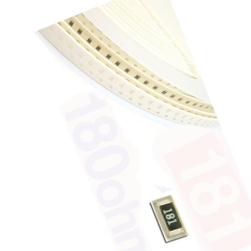 1000 x SMD SMT 0805 Chip Resistors Surface Mount 180R 180ohm 181 +/-5% RoHs