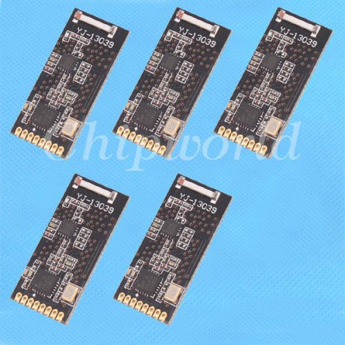 5pcs 2.4g nrf24l01+pa+lna wireless module with ceramic antenna 1.27mm for sale