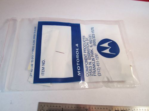 VINTAGE MOTOROLA QUARTZ CRYSTAL FREQUENCY CONTROL BIN#5M