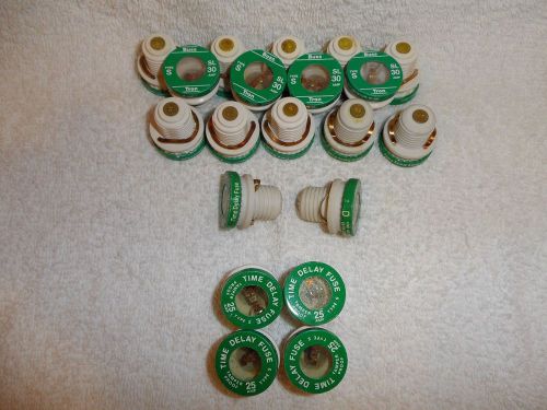 SL30 TIME DELAY, TAMPER PROOF FUSE, 12 UNITS, ALSO BONUS SL25