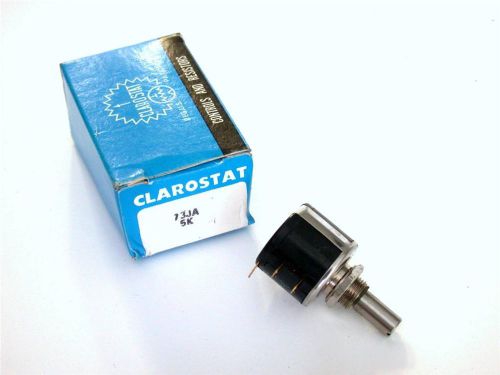 BRAND NEW CLAROSTAT POTENTIOMETER 5K OHMS MODEL 73JA5K