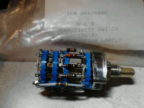 Unidex ipn 001 068u hld sensitivity switch . pot nos  in origianal packing