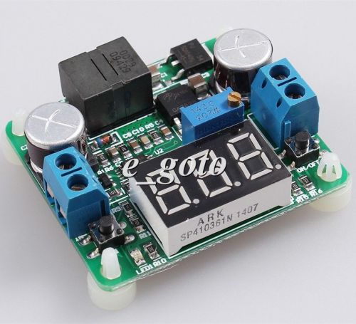 Dc-dc adjustable buck and boost voltage converter voltmeter display 5.0-25v for sale