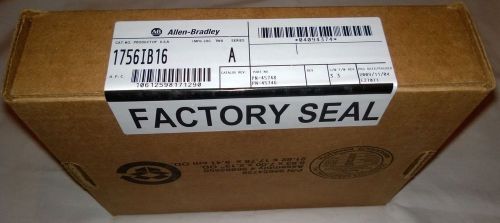 Allen Bradley 1756-IB16 /A ControlLogix DC Input Module ***NEW IN BOX***