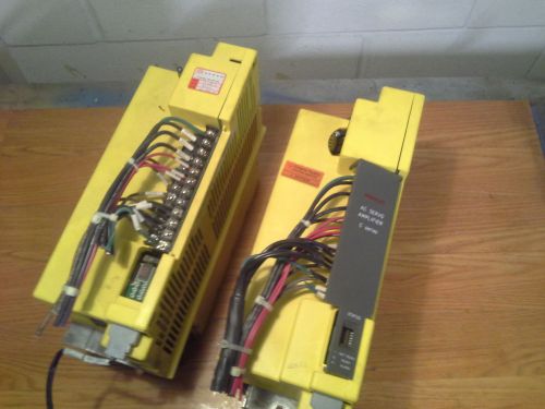 Fanuc AC Servo Amplifier Unit A06B-6066-H008 A06B 6066 H008 lot of 2