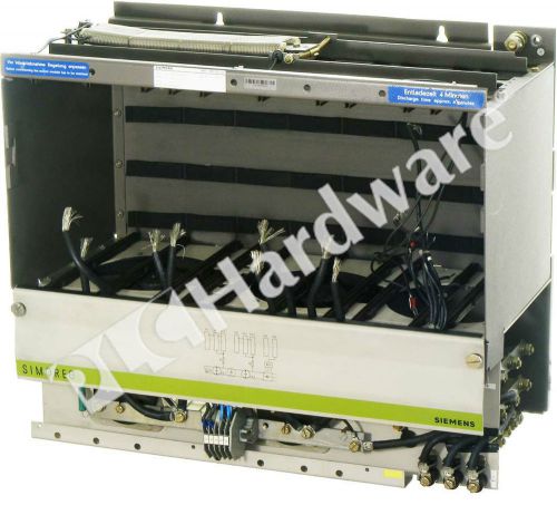 Siemens 6RB2060-2FB00 6RB2O6O-2FBOO 6RB 2060-2FB00 Simoreg 10-Slot Chassis