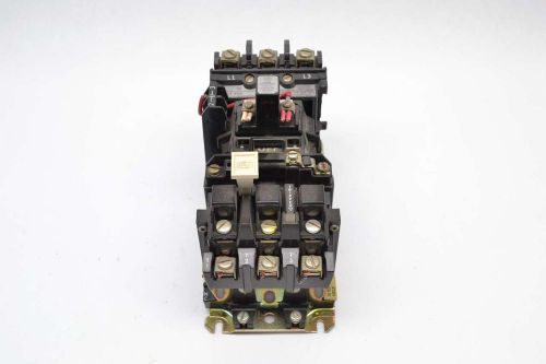 ALLEN BRADLEY 509-BOD SER B 120V-AC 10HP 27A AMP SIZE 1 MOTOR STARTER B435290