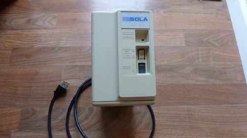 SOLA POWER SUPPLY 30-400 REV. 02, 120VAC *EXCELLENT CONDITION*