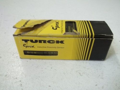 TURCK BI15W-CM40-FDZ30X2 PROXIMITY SENSOR *USED*