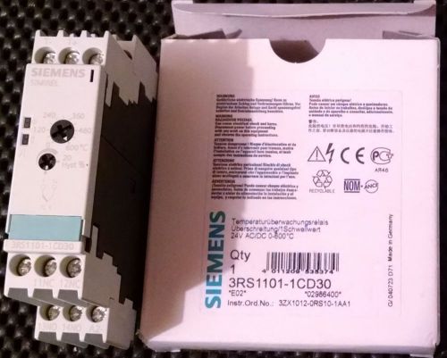 Seimens 3RS1101-1CD30 Temperature monitoring relay