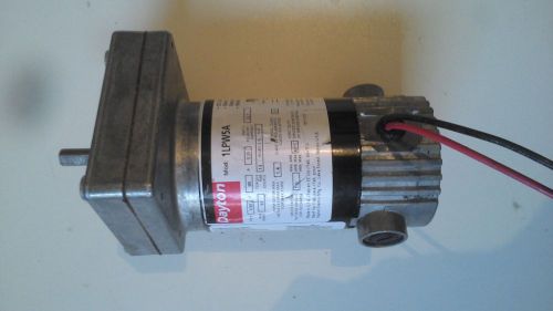 Dayton 1LPW5A DC Gearmotor 1/30 HP/CV 93 RPM 90V Torque 13 IN-LBS