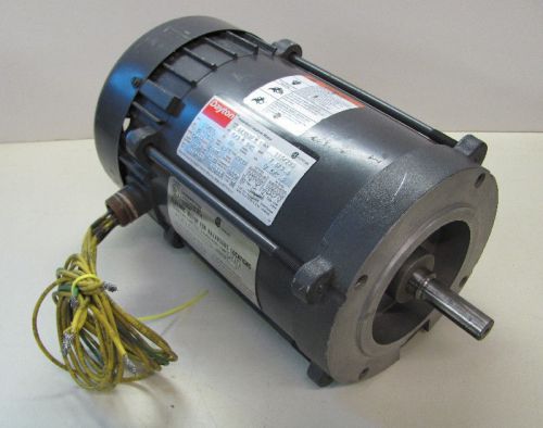 Dayton 1 Ph Motor 6K330F 1/3 HP 600728F B298B 1725 rpm FR 56C 120v