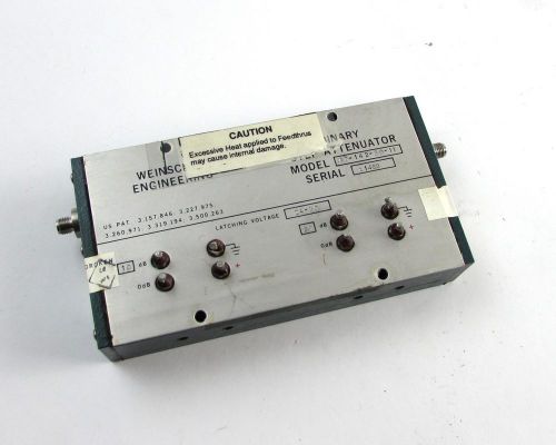 Weinschel SMA Binary Step Attenuator AD-142-30-11, 10dB Steps Up To 30 dB