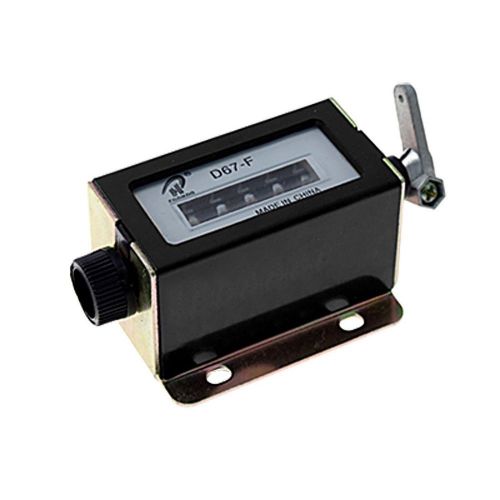 NEW 5 Digit Num Hand Tally Mechanical Counter Arithmometer