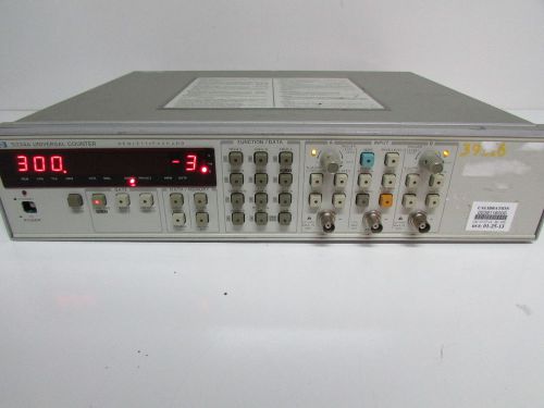 *  HP HEWLETT PACKARD 5334A TEST &amp; MEASURE UNIVERSAL COUNTER