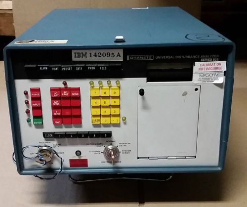 DRANETZ UNIVERSAL DISTURBANCE ANALYZER 626 (8026)