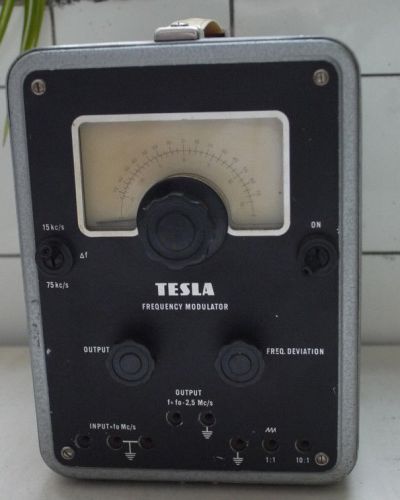 VINTAGE TESLA VOLTAGE CURENT TESTER