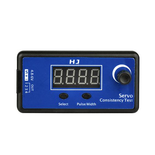 HJ 1-4 Servo Consistency Test LCD Digital Multifunction ESC Automatic Tester new