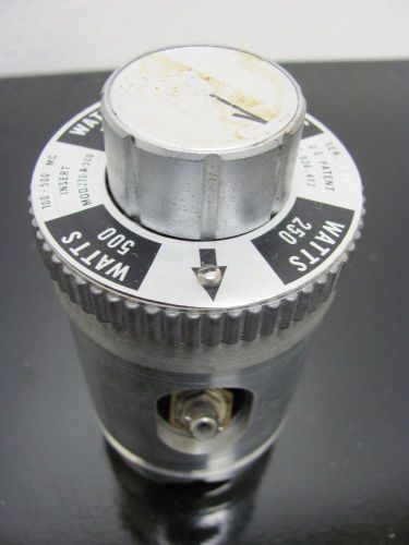 Philco-sierra model 270-a-500 slug/element for  164b bi-directional power meter for sale