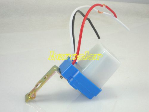 Auto On Off Light Switch Photo Control Sensor for DC/AC 12V 10A Rain proof