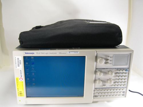 TEKTRONIX TLA 714 LOGIC ANALYZER MAINFRAME, USED IN GOOD CONDITION