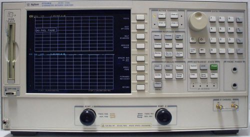 Agilent 8753ES 3 GHz S-Parameter Network Analyzer  Tested &amp; Good + Warranty