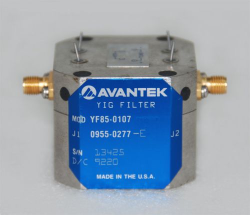 AVANTEK 0955-0277 YIG FILTER