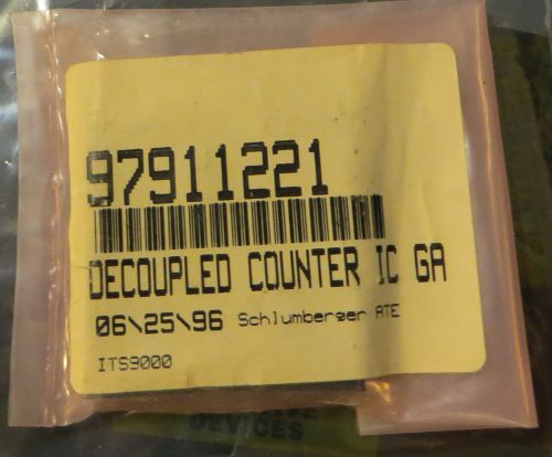 Schlumberger decoupled counter IC GA 97911221 for ITS9000